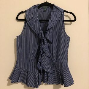 Ralph Lauren sleeveless blouse